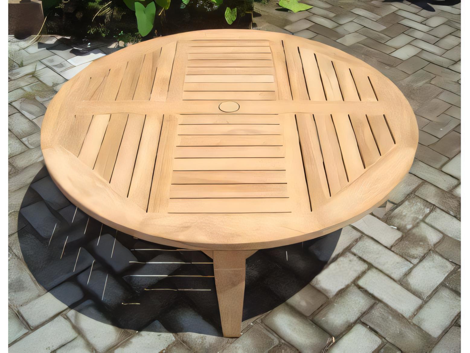Teak Smith Sack Round Coffee Table