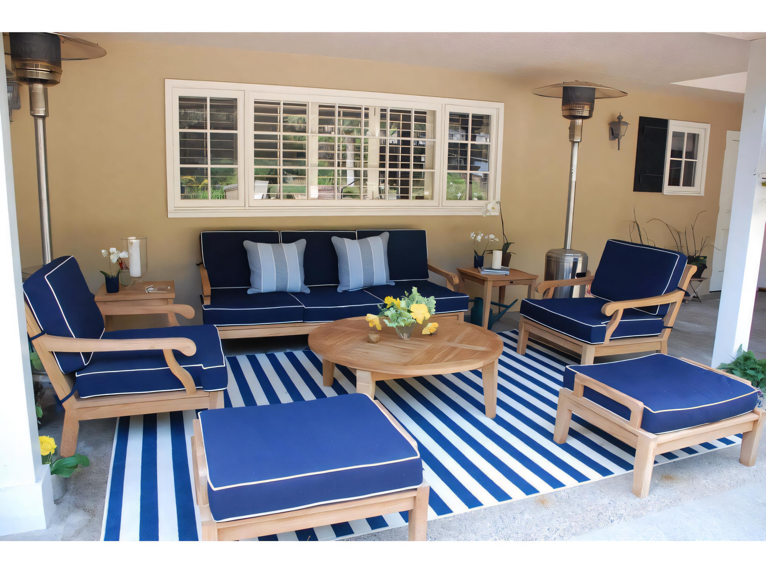 Teak Smith Sack Round Coffee Table