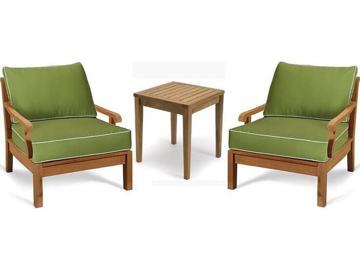 Teak Smith Sack 3 Piece Sofa Set