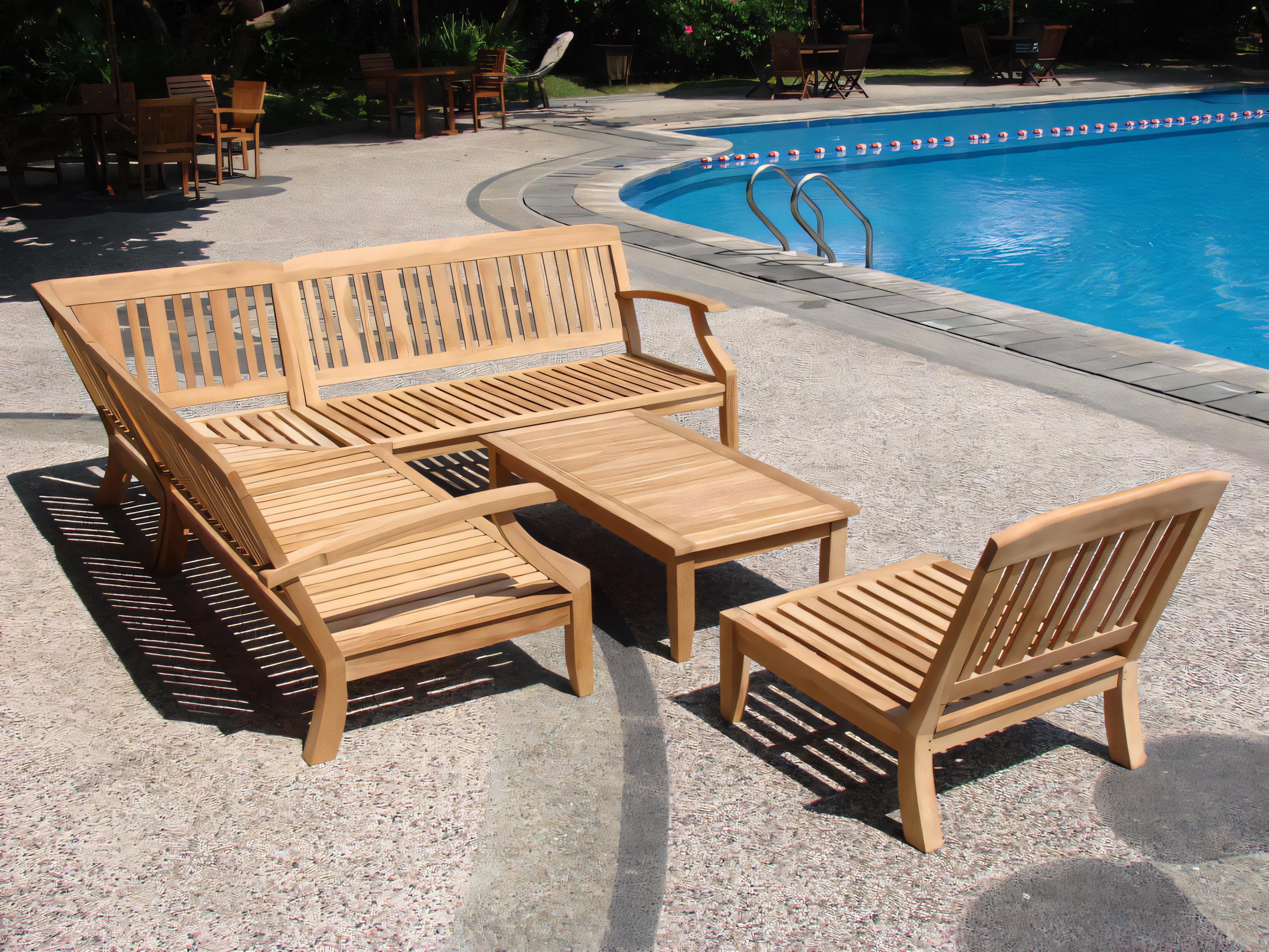 Teak Smith Samurai Armless Chair