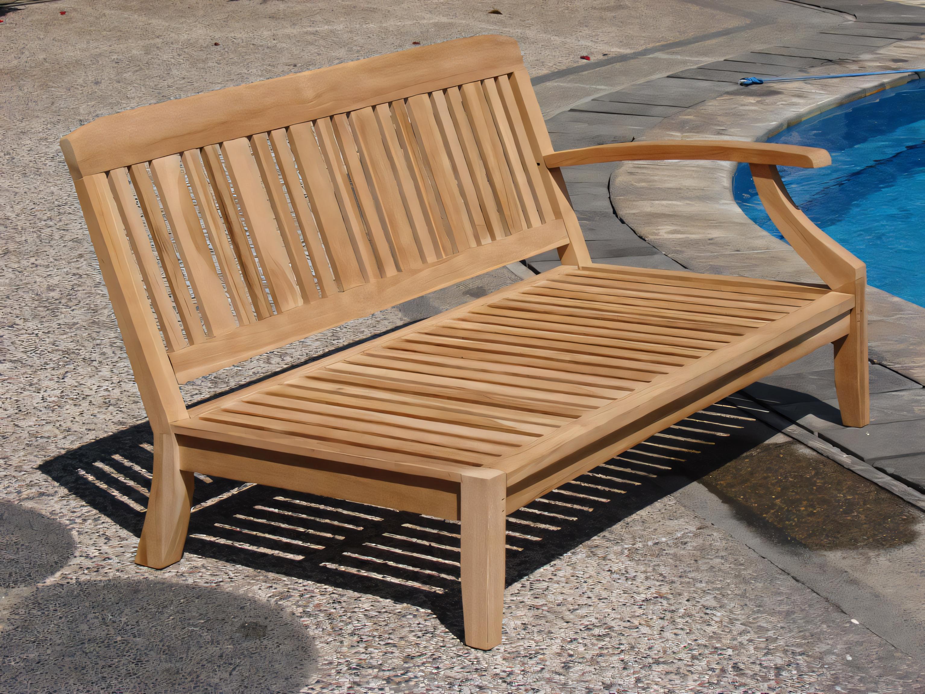 Teak Smith Samurai Sofa Right