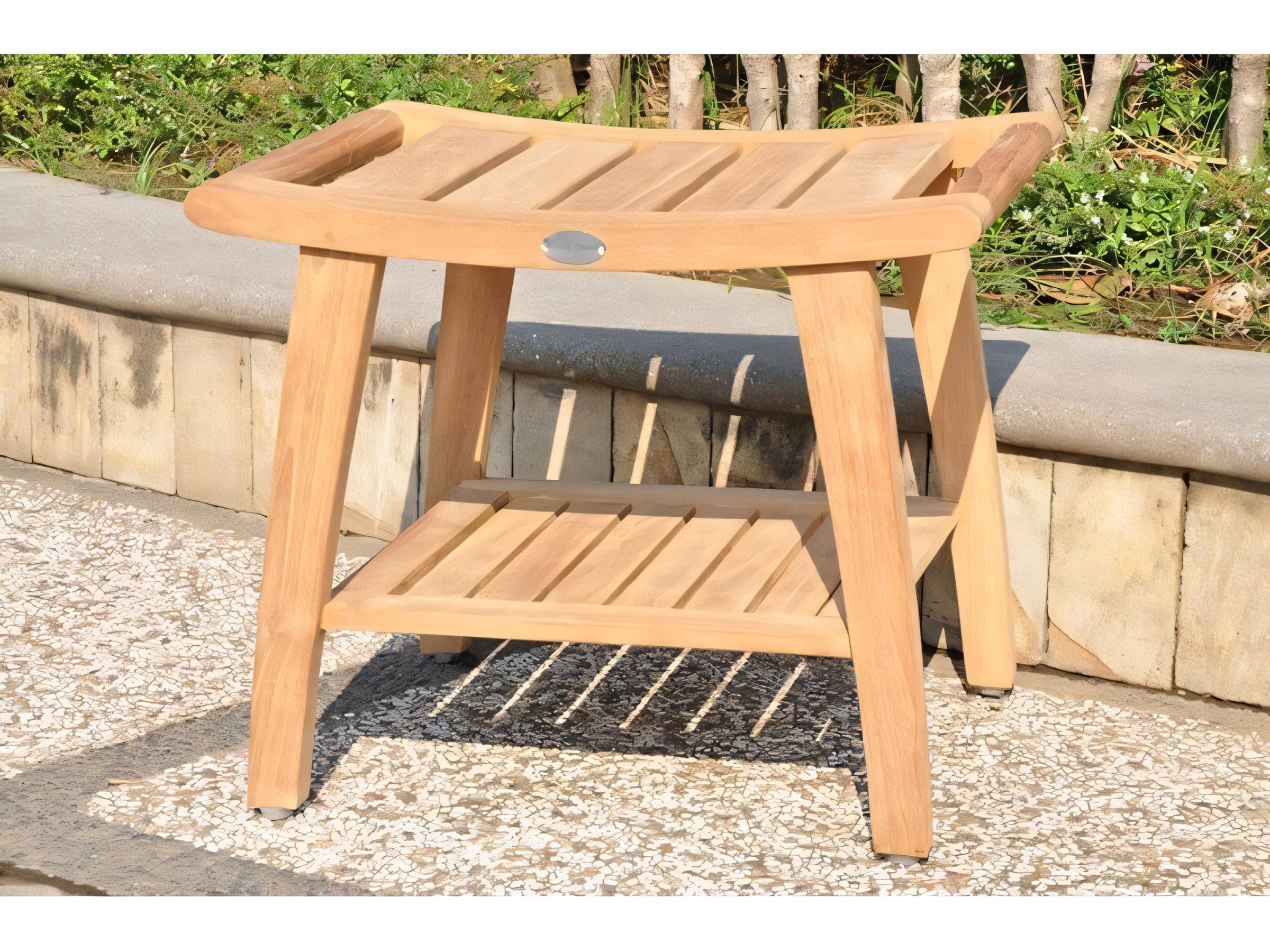 Teak Smith Shower Resort Bench Classic