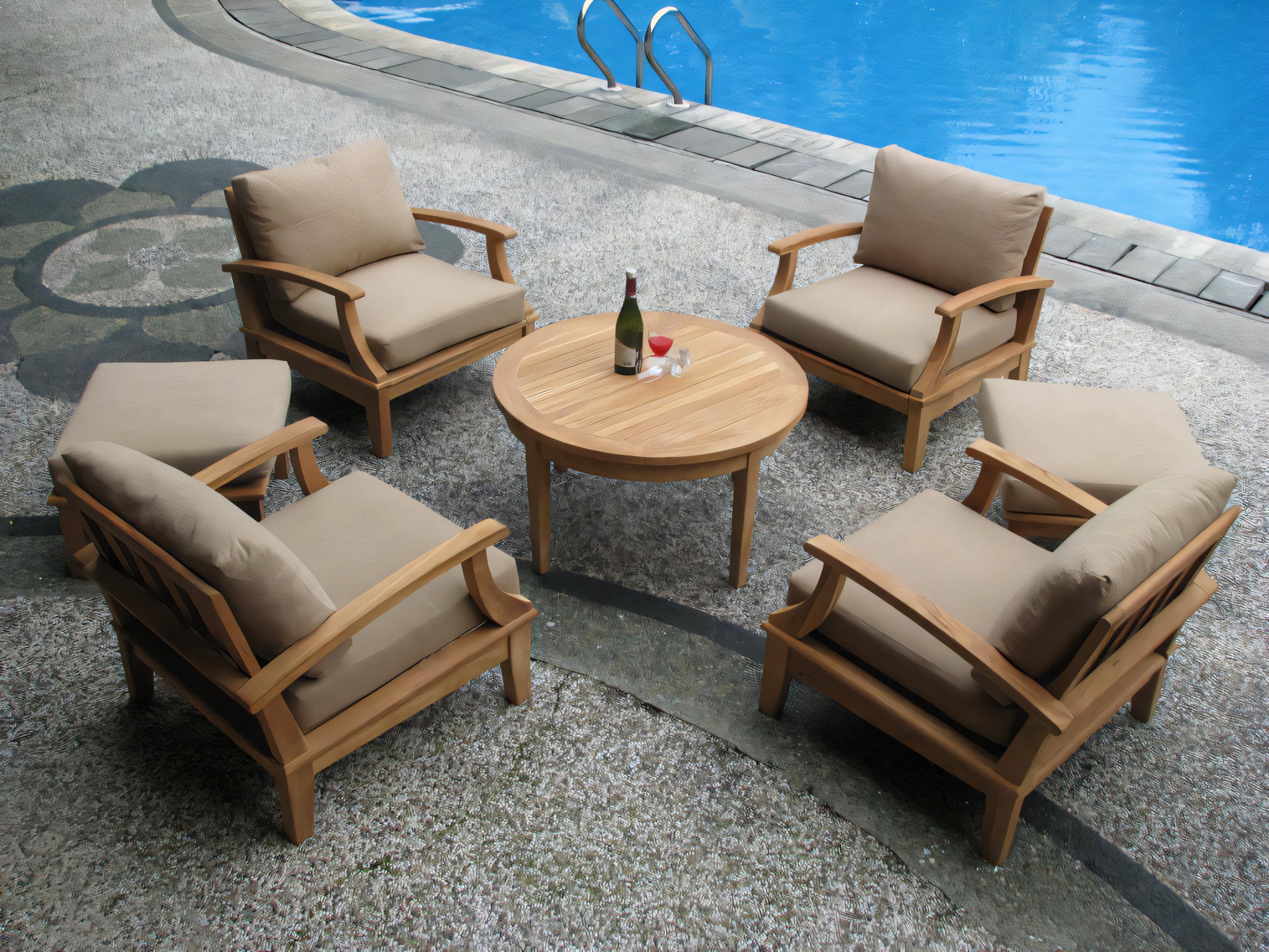 Teak Smith Somer Round Coffee Table