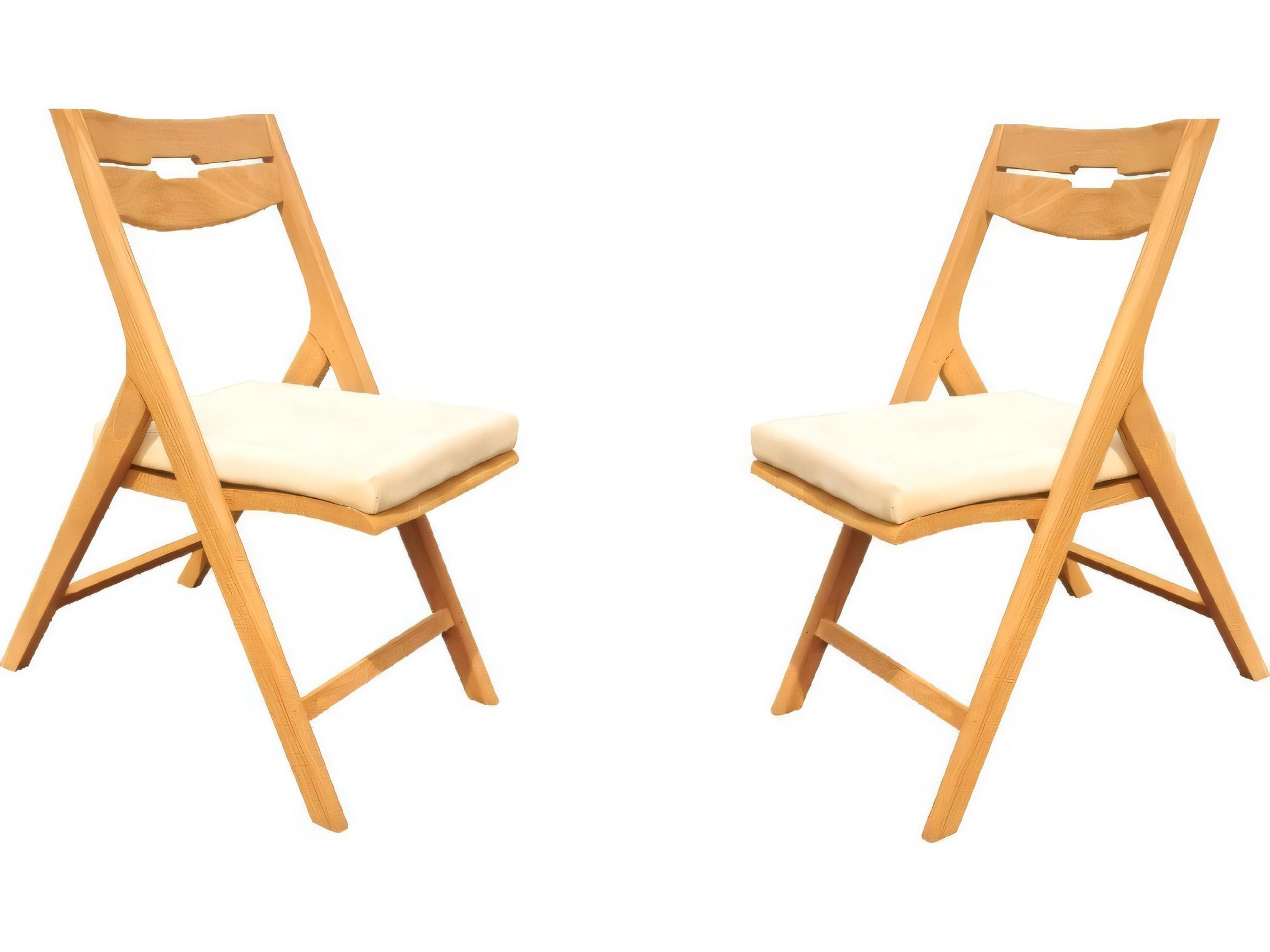 Teak Smith Surfliner Folding Reclining Dining Arm Chair