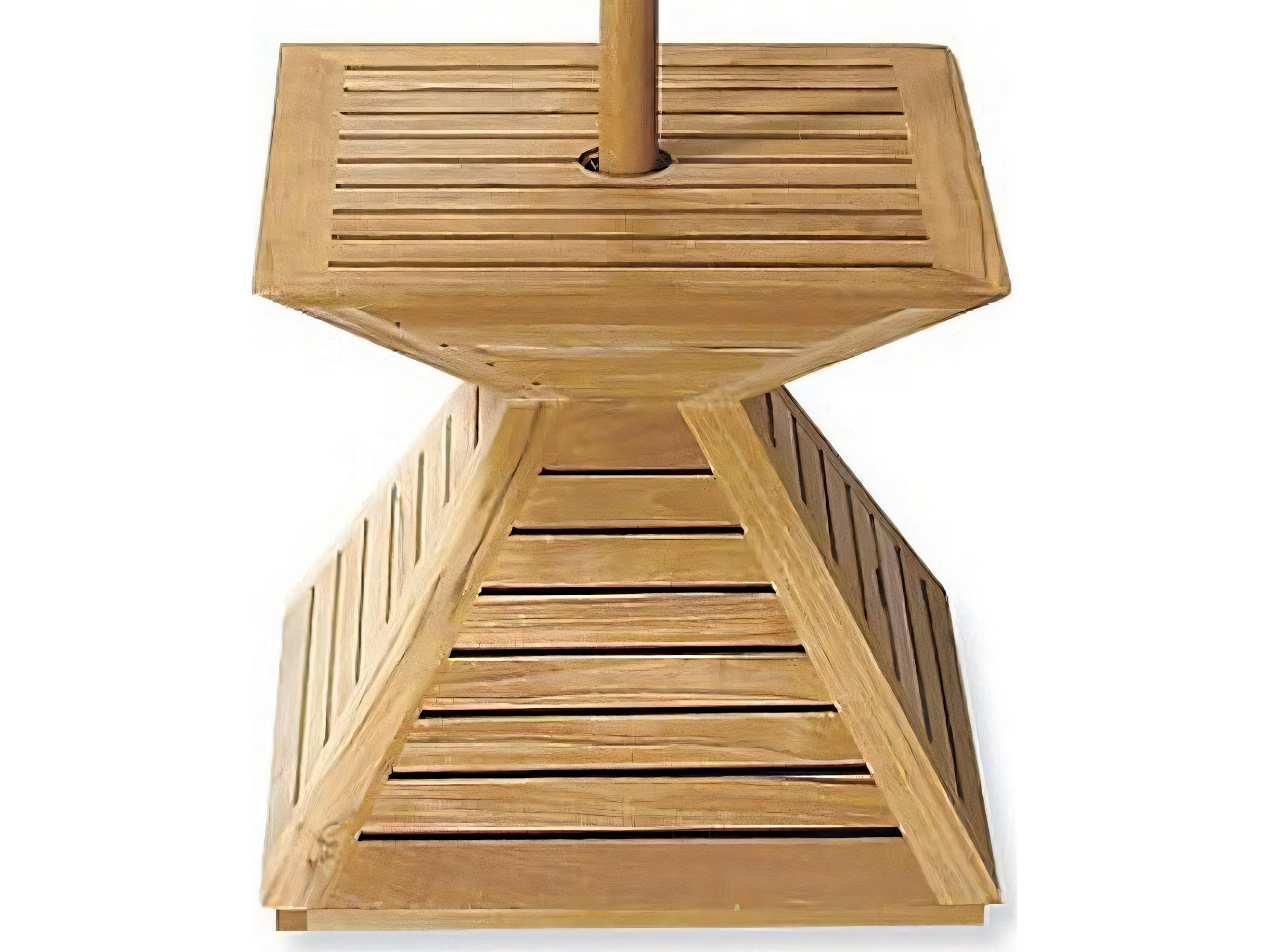 Teak Smith Teak Umbrella Stand