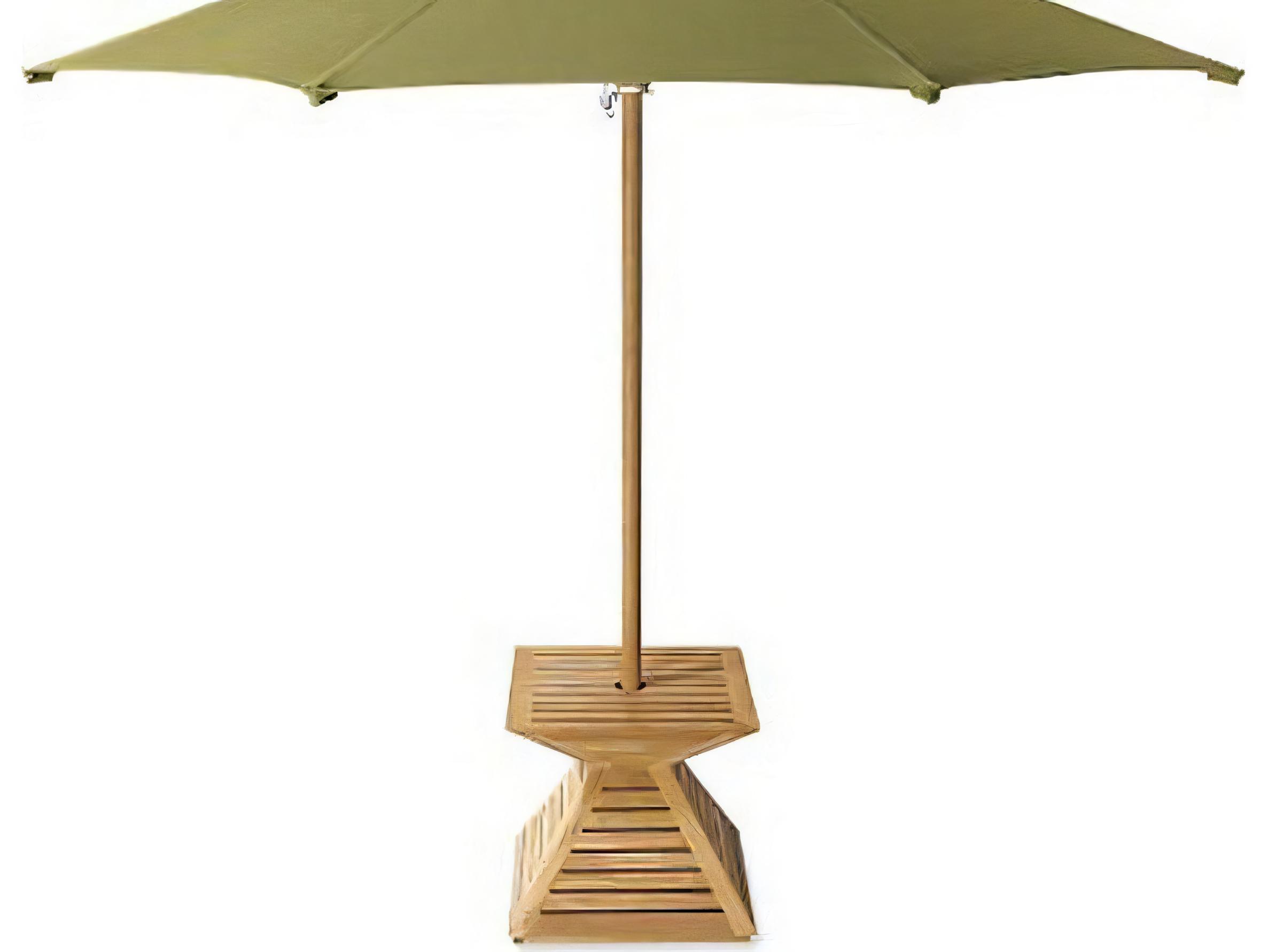 Teak Smith Teak Umbrella Stand