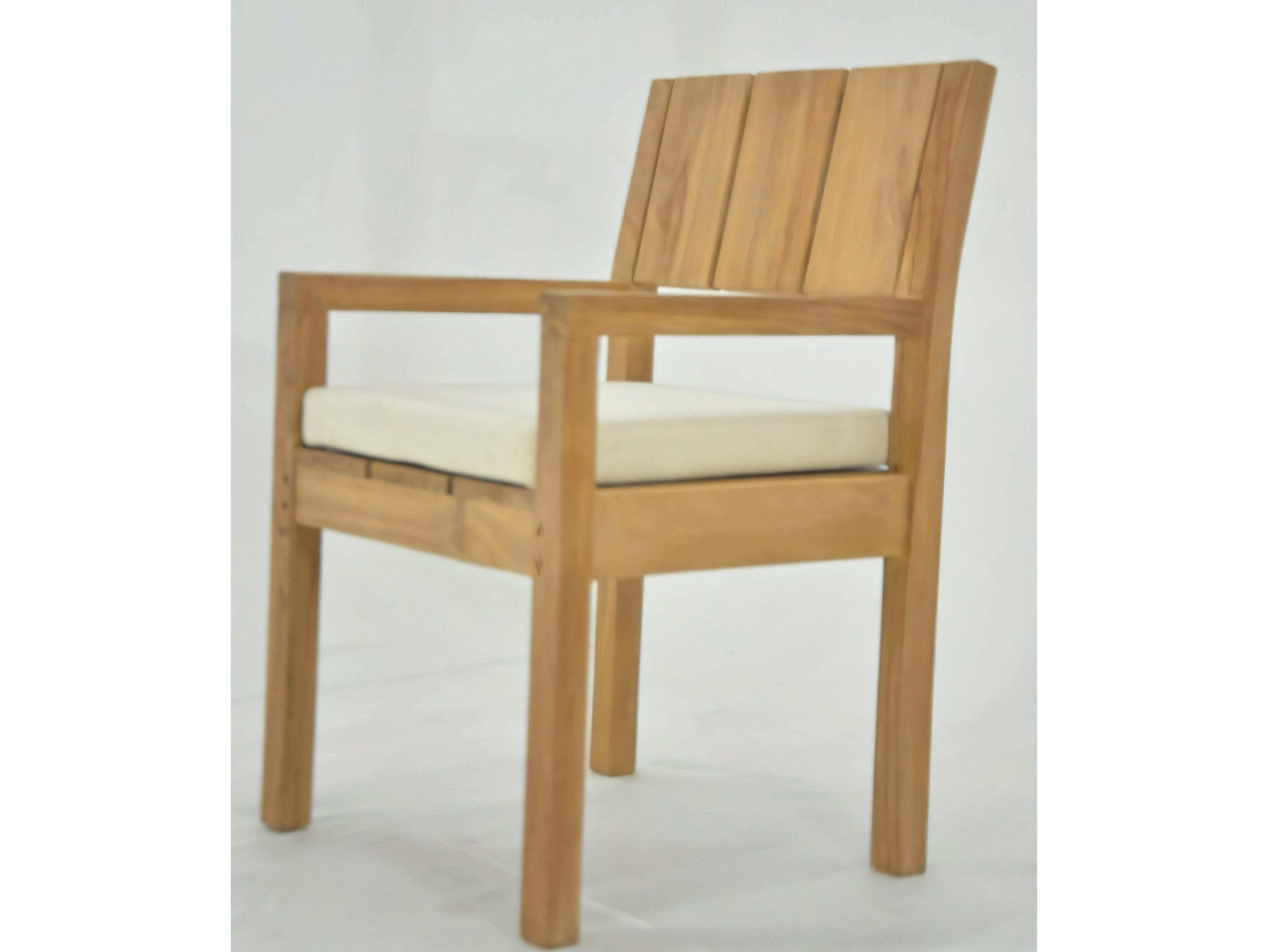 Teak Smith Veranda Captain Dining Arm Chair