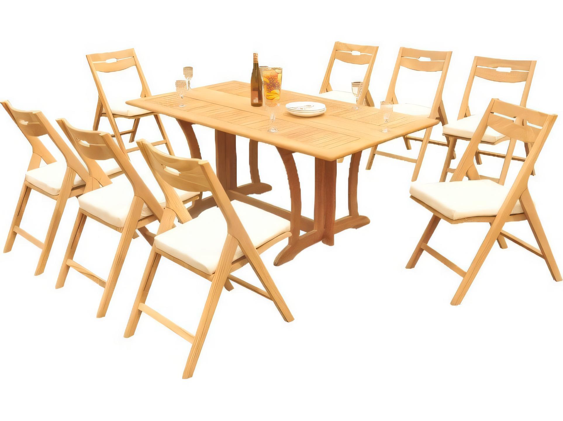 Teak Smith Warwick 69" Rectangular Dining Table