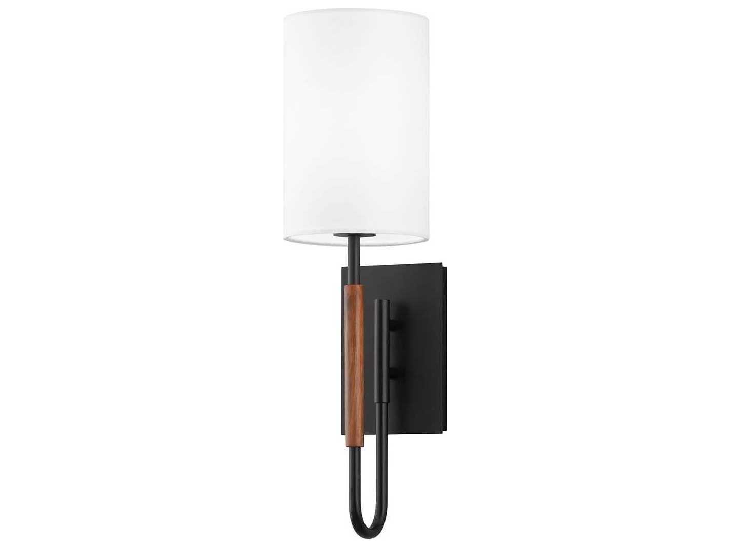 Troy Lighting Cosmo 1-Light Black Wall Sconce