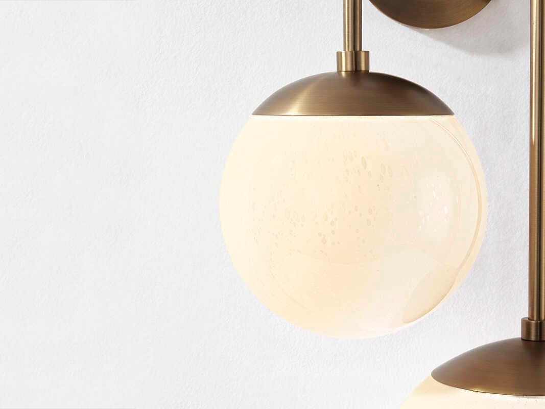 Troy Lighting Brogan 2-Light Patina Brass Wall Sconce