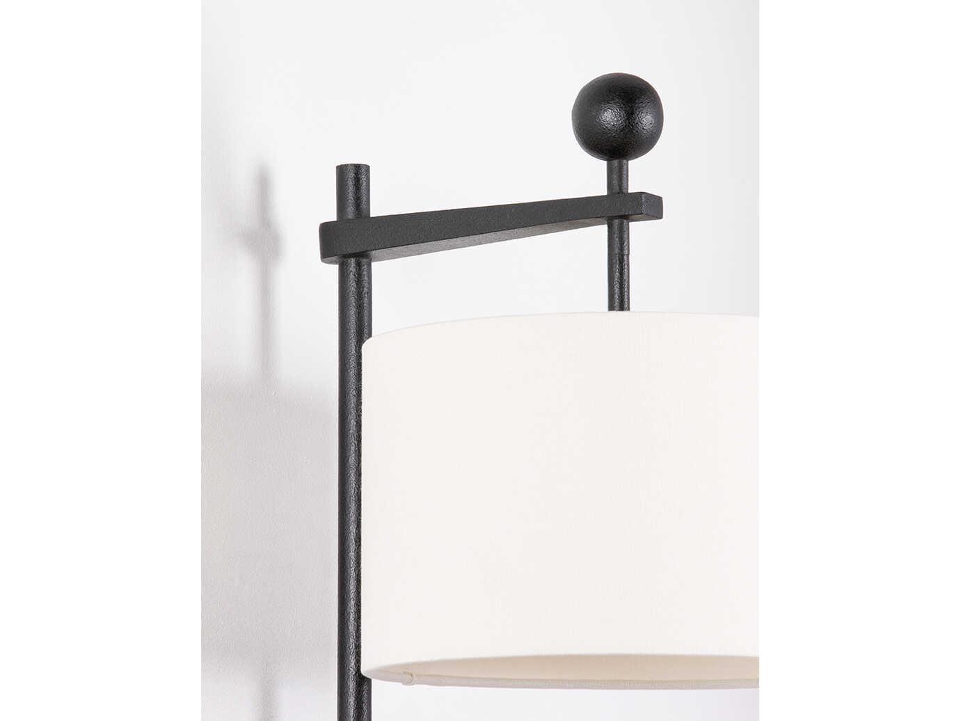 Troy Lighting Tisbury 1-Light Forged Iron Black Wall Sconce