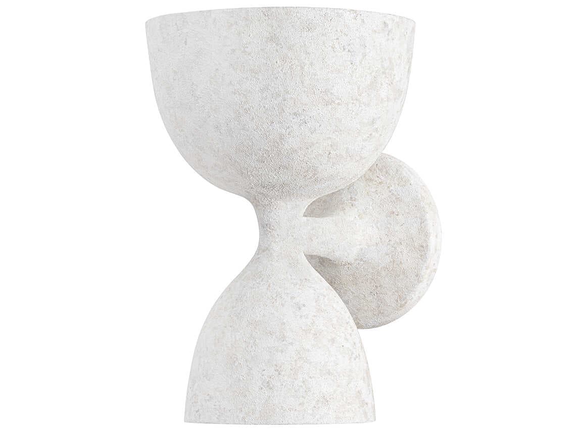 Troy Lighting Waucoba 2-Light Weathered White Wall Sconce