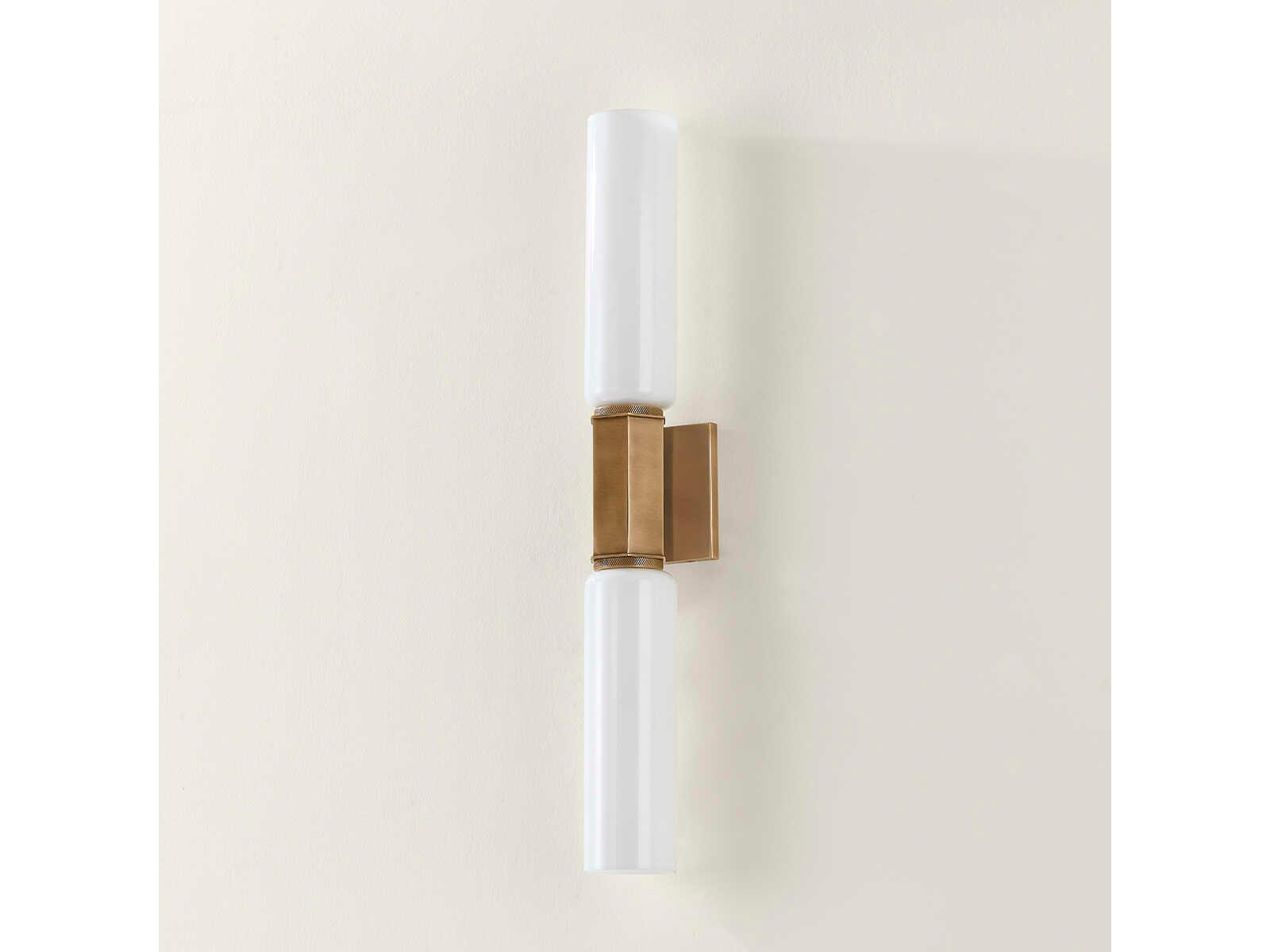 Troy Lighting Liam 2-Light Patina Brass Wall Sconce