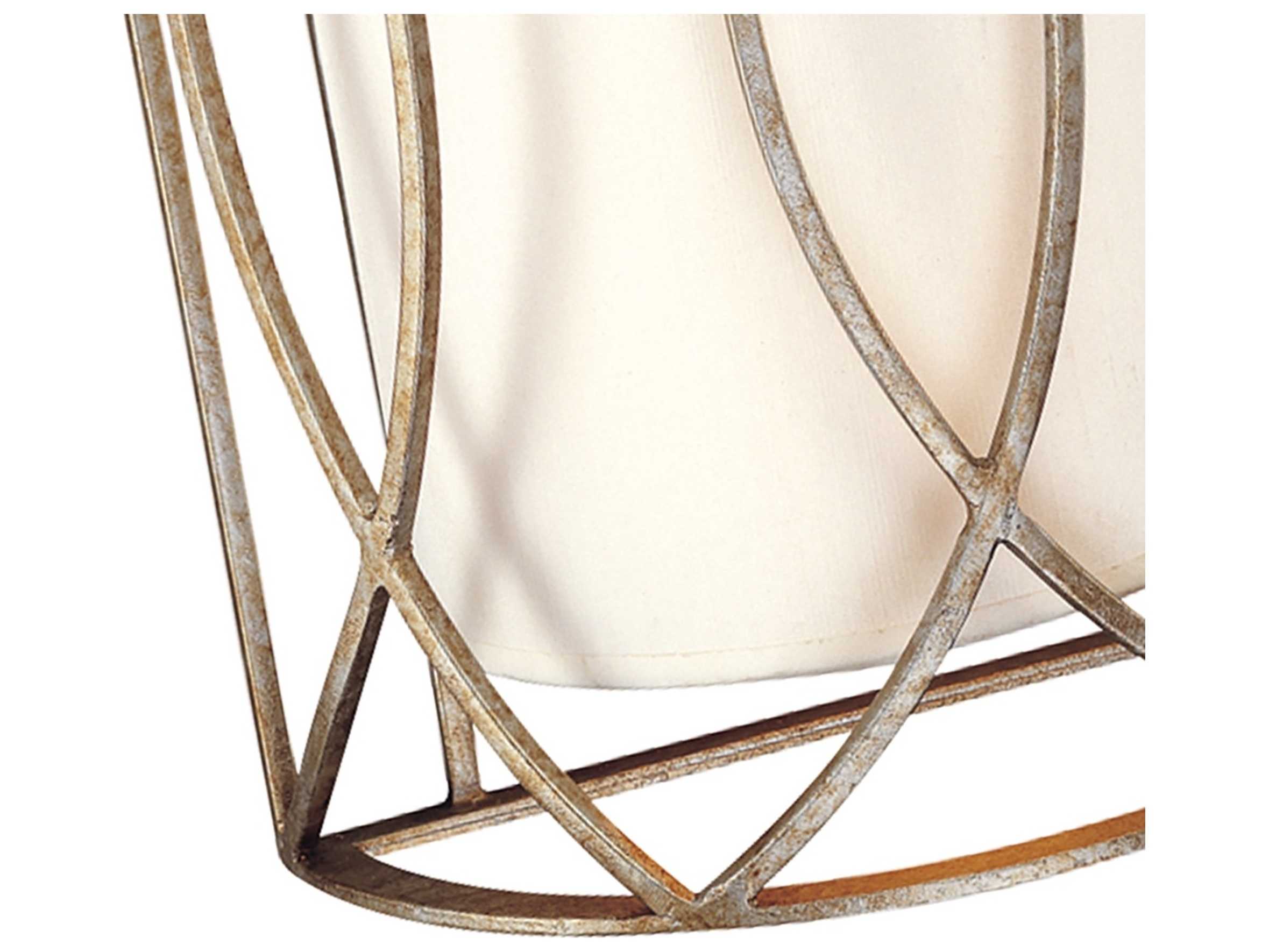 Troy Lighting Sausalito 2-Light Silver Gold Wall Sconce