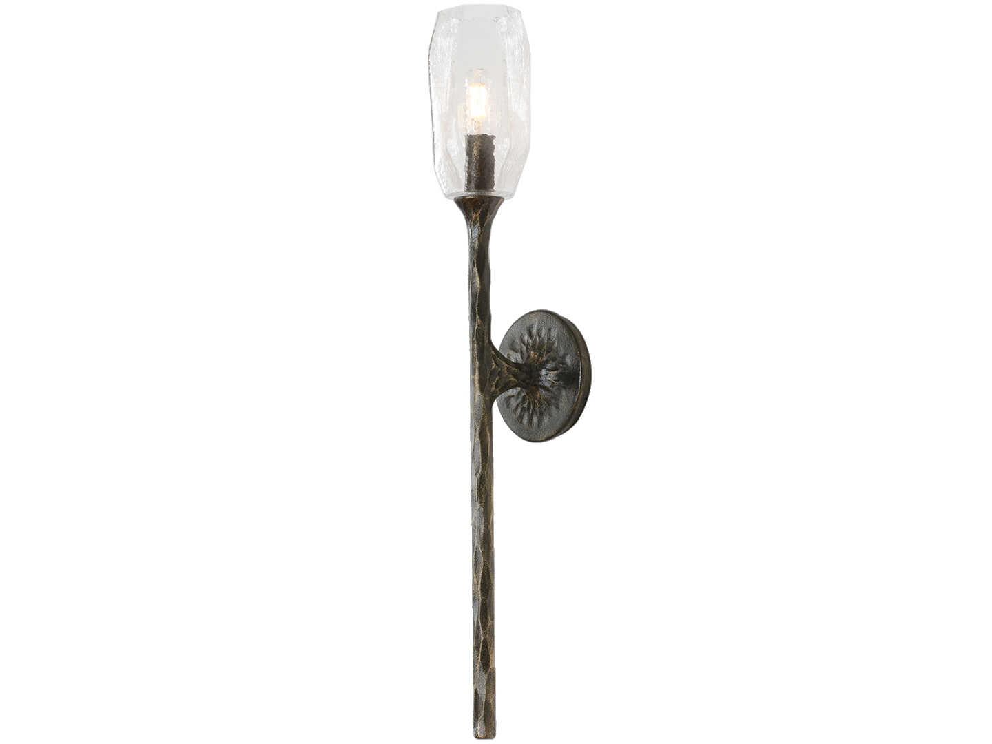 Troy Lighting Lyle 1-Light Black Patina Gold Wall Sconce