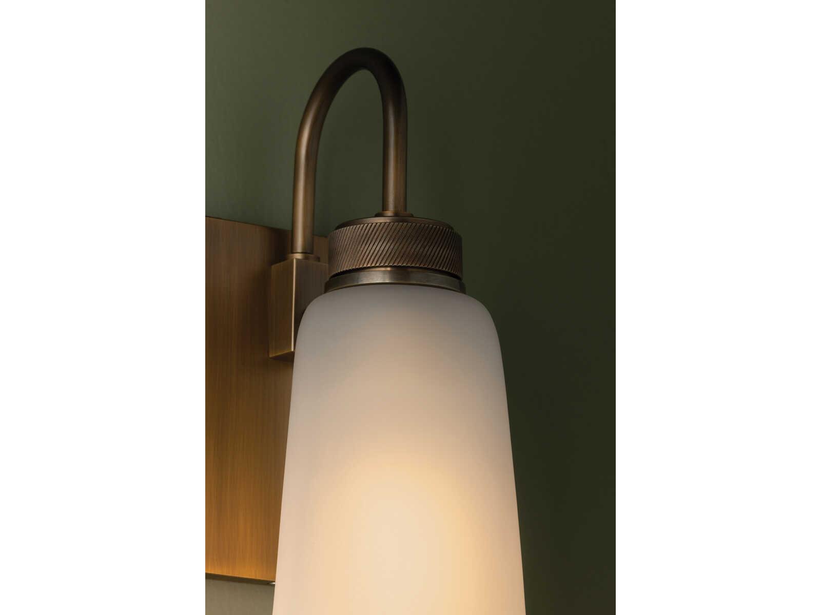 Troy Lighting Gulliver 1-Light Patina Brass Wall Sconce