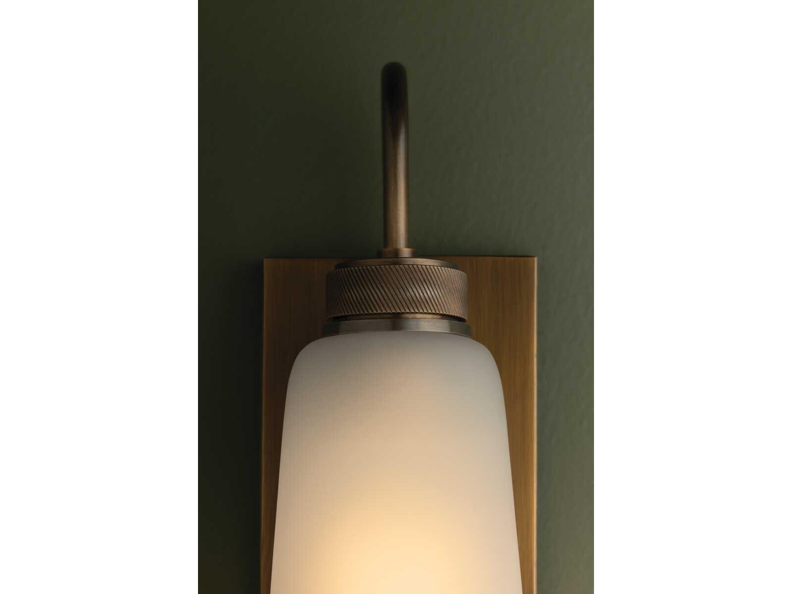 Troy Lighting Gulliver 1-Light Patina Brass Wall Sconce
