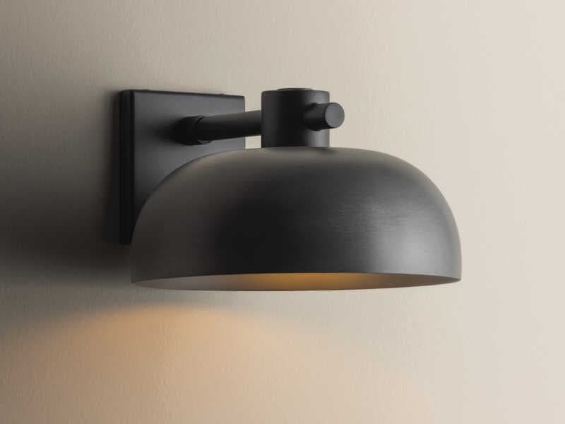 Troy Lighting Gomez 1-Light Soft Black Graphite Wall Sconce