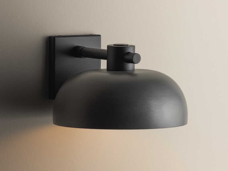 Troy Lighting Gomez 1-Light Soft Black Graphite Wall Sconce