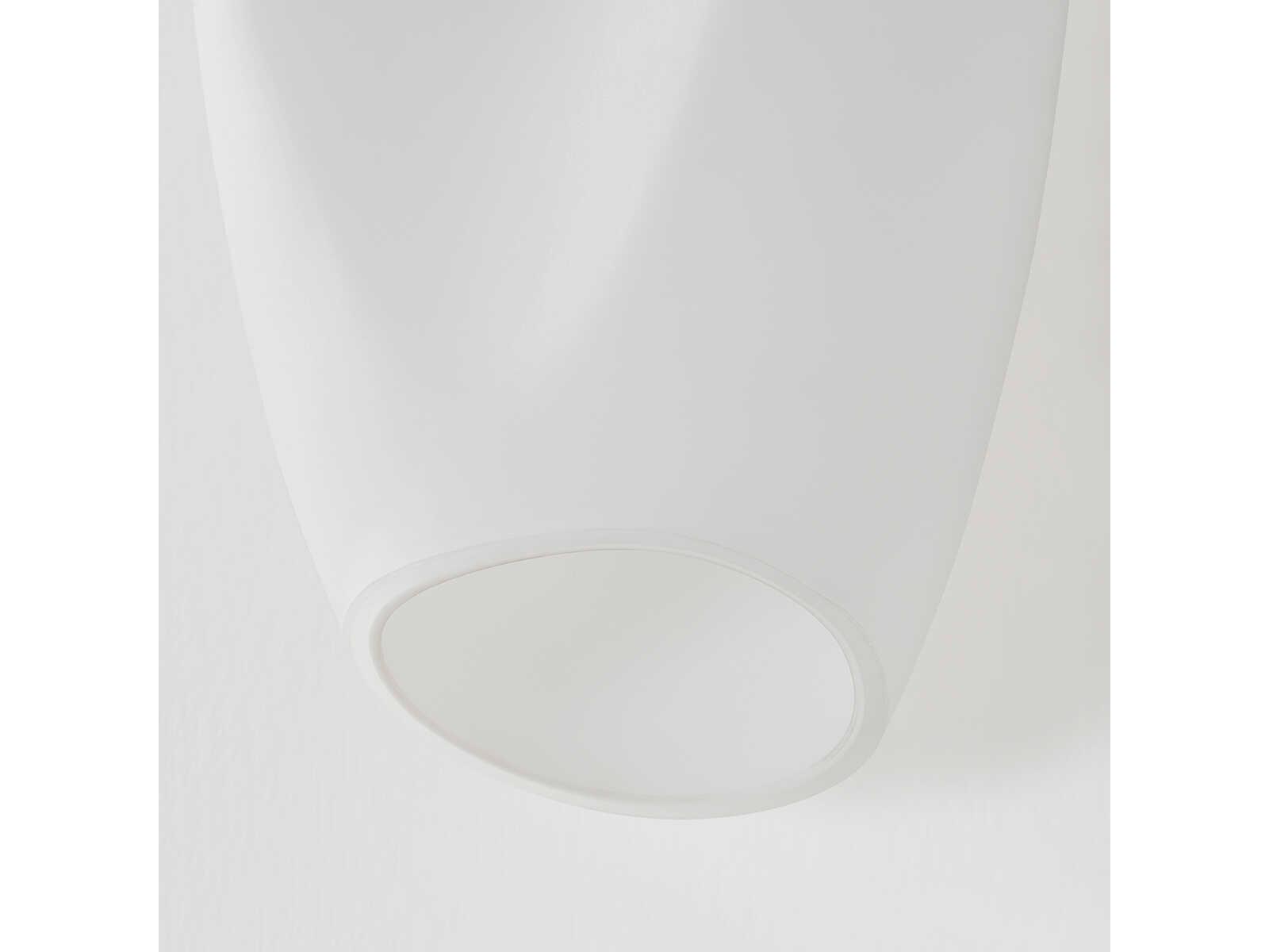 Troy Lighting Vista 1-Light Patina Brass Glass LED Wall Sconce