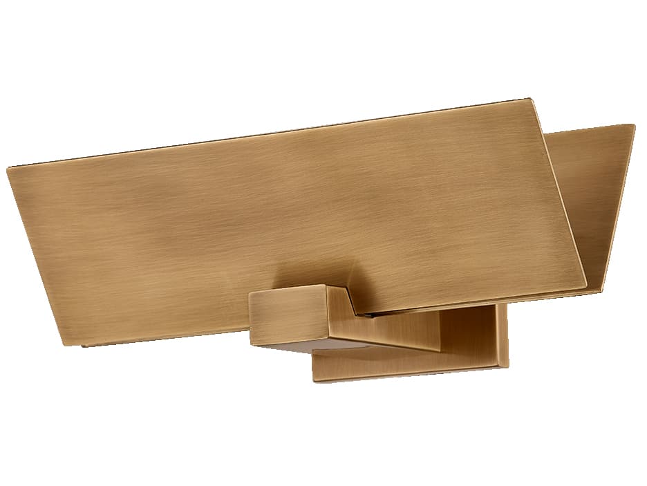 Troy Lighting Lander 2-Light Patina Brass Wall Sconce