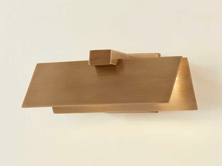 Troy Lighting Lander 2-Light Patina Brass Wall Sconce