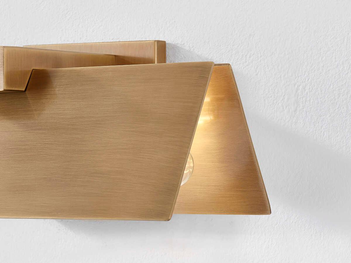 Troy Lighting Lander 2-Light Patina Brass Wall Sconce