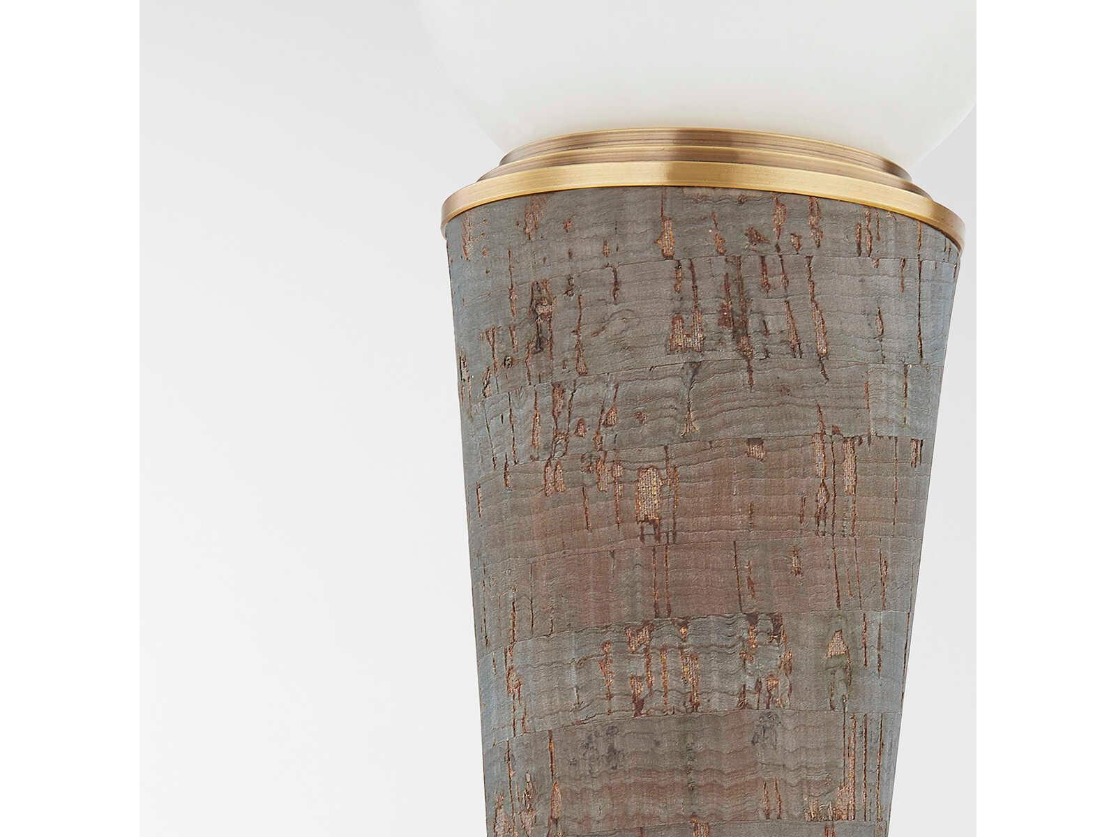 Troy Lighting Dax 1-Light Patina Brass Wall Sconce