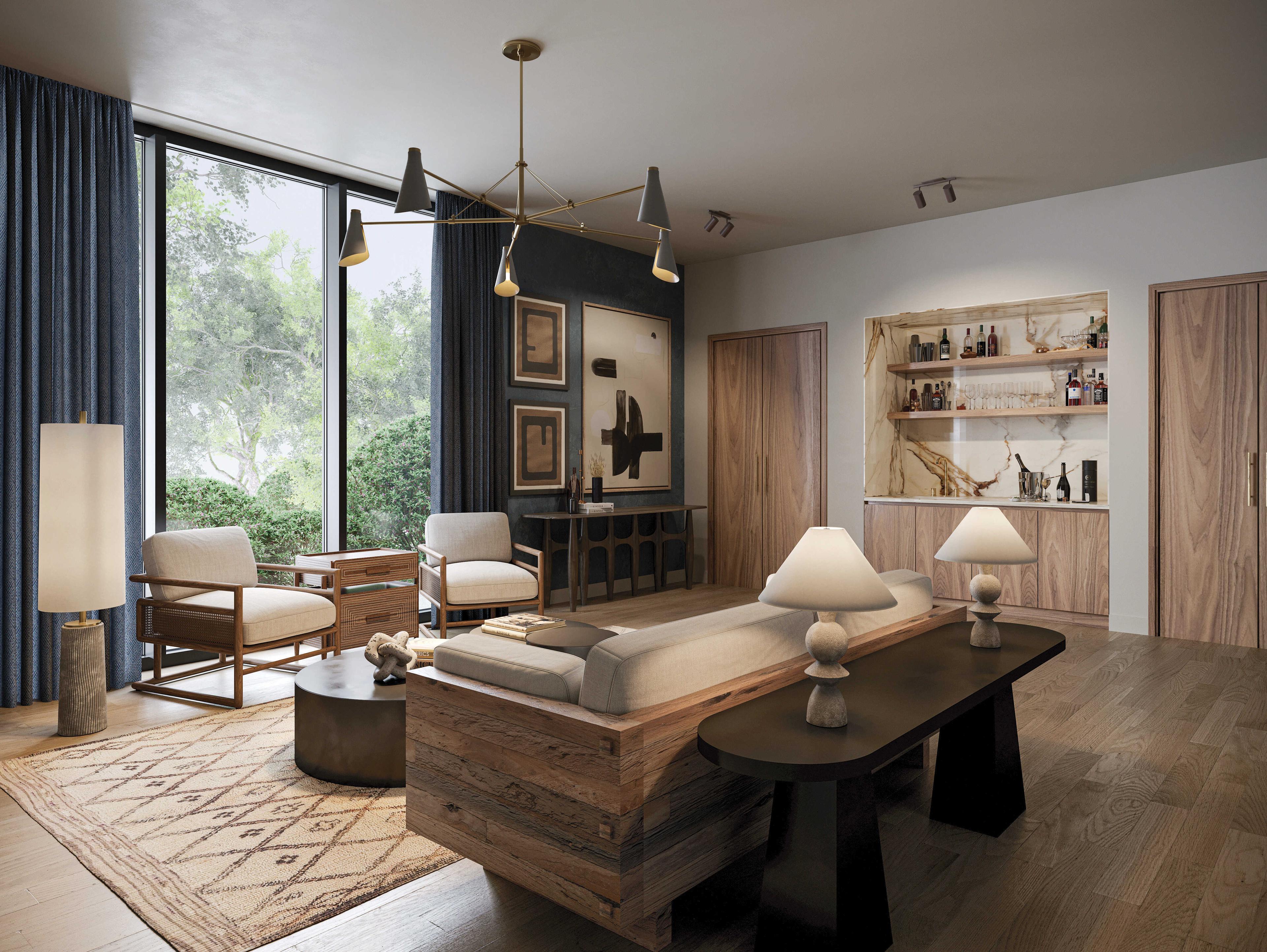 Troy Lighting Rueben 2-Light Bronze Vanity Light