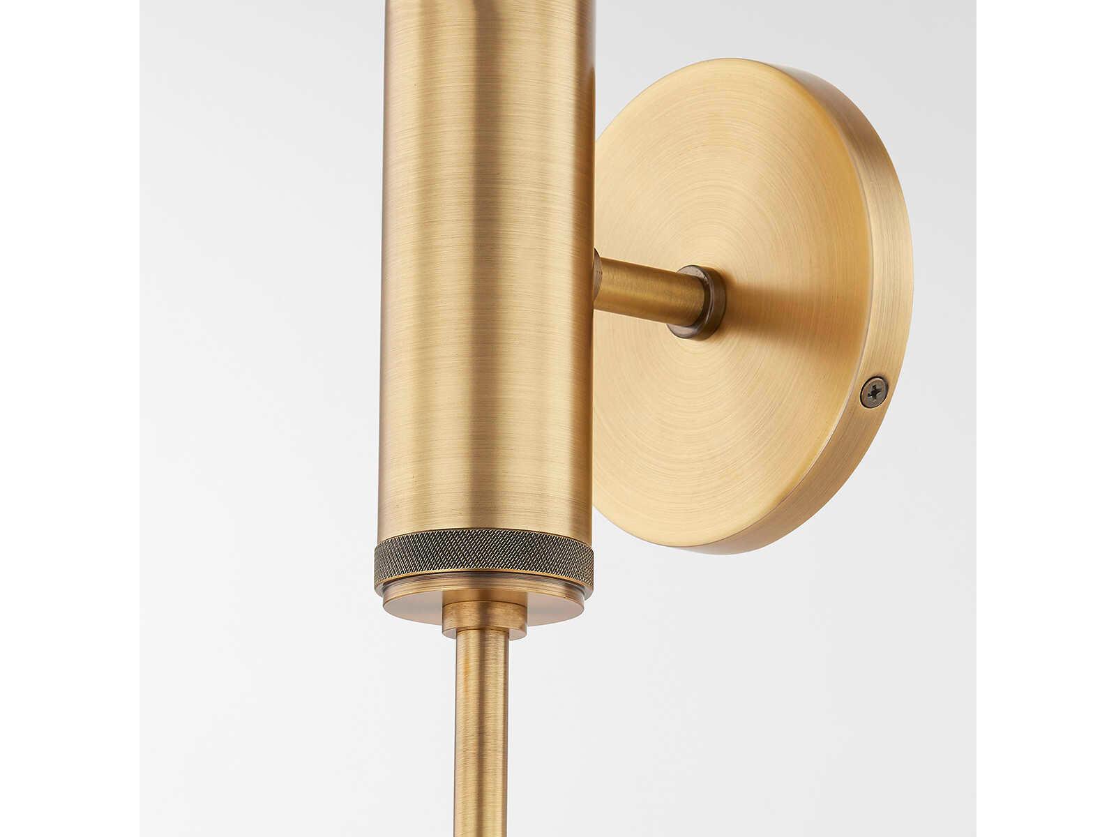 Troy Lighting Chino 1-Light Patina Brass Wall Sconce