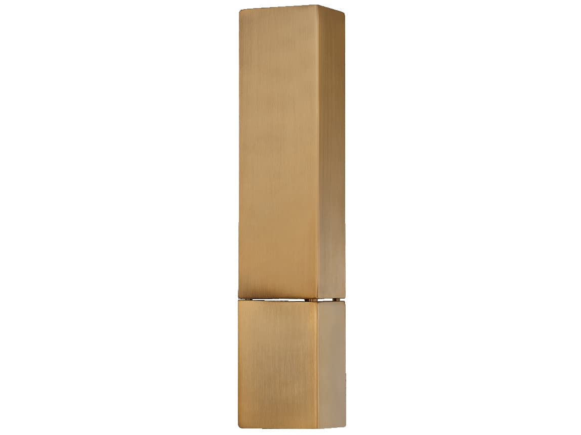 Troy Lighting Lehi 1-Light Patina Brass Wall Sconce