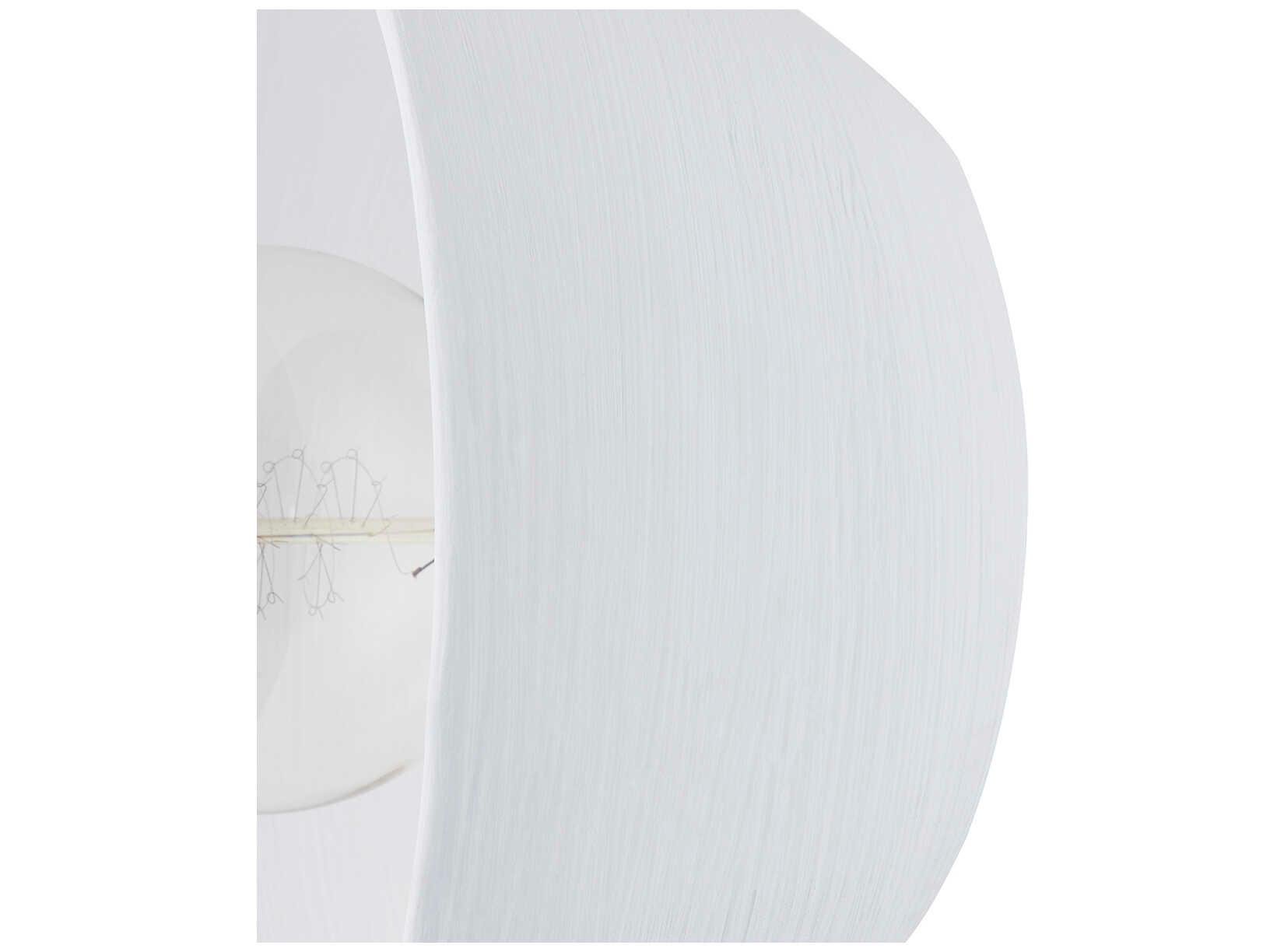 Troy Lighting Moraga 1-Light Patina Brass White Wall Sconce