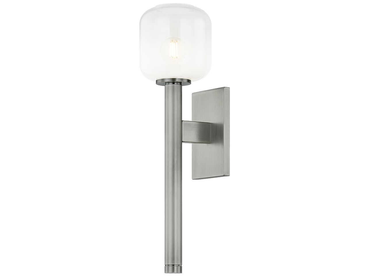 Troy Lighting Axton 1-Light Vintage Pewter Wall Sconce