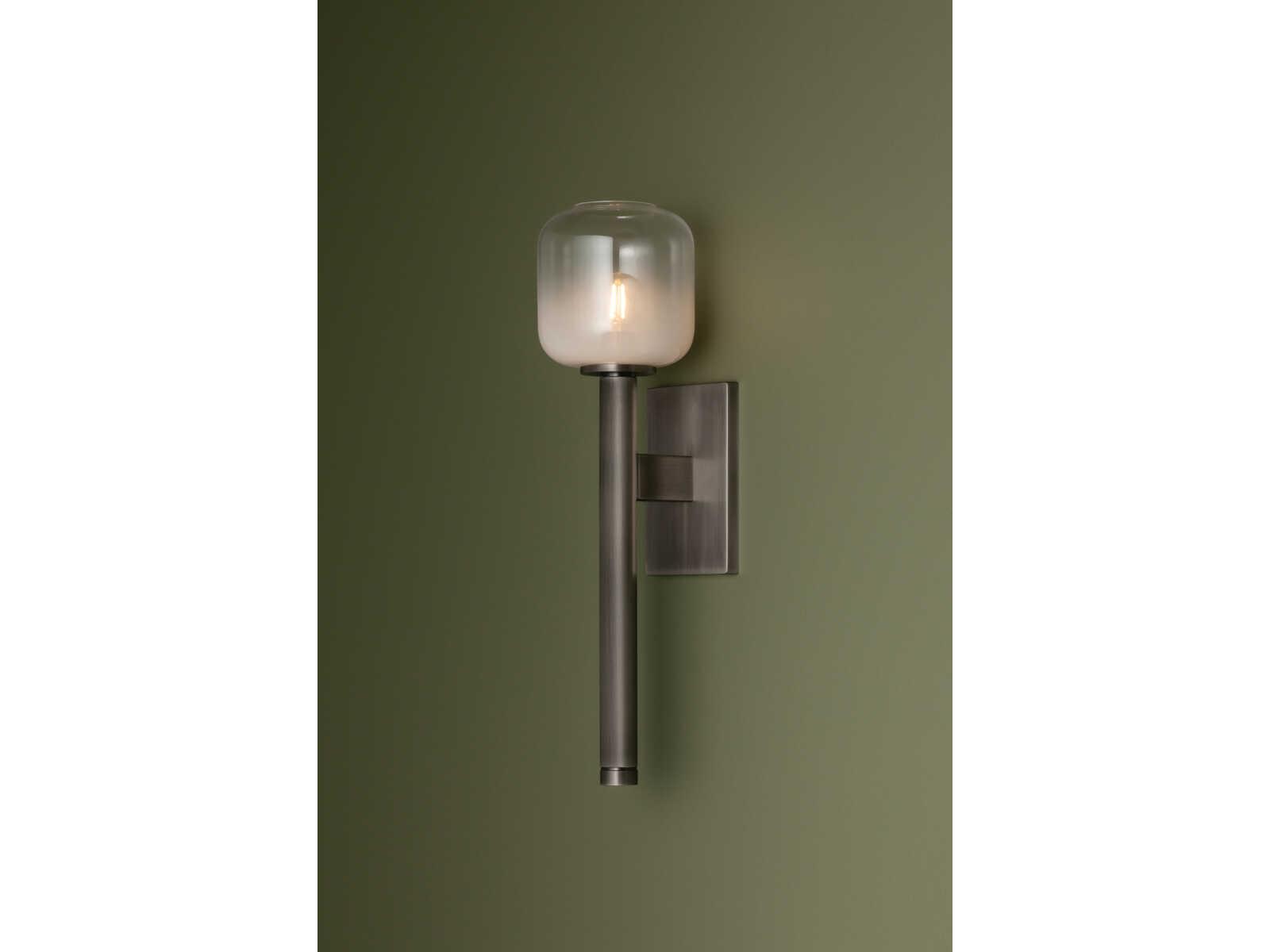 Troy Lighting Axton 1-Light Vintage Pewter Wall Sconce