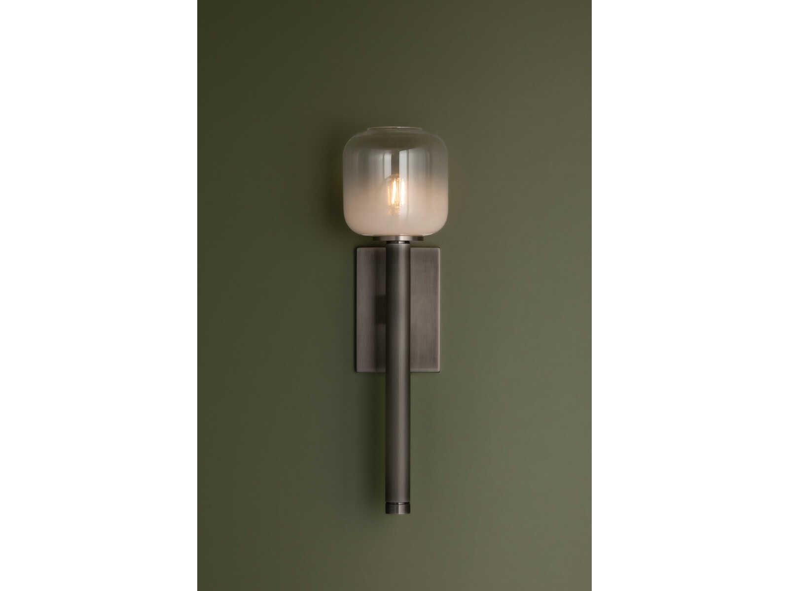 Troy Lighting Axton 1-Light Vintage Pewter Wall Sconce