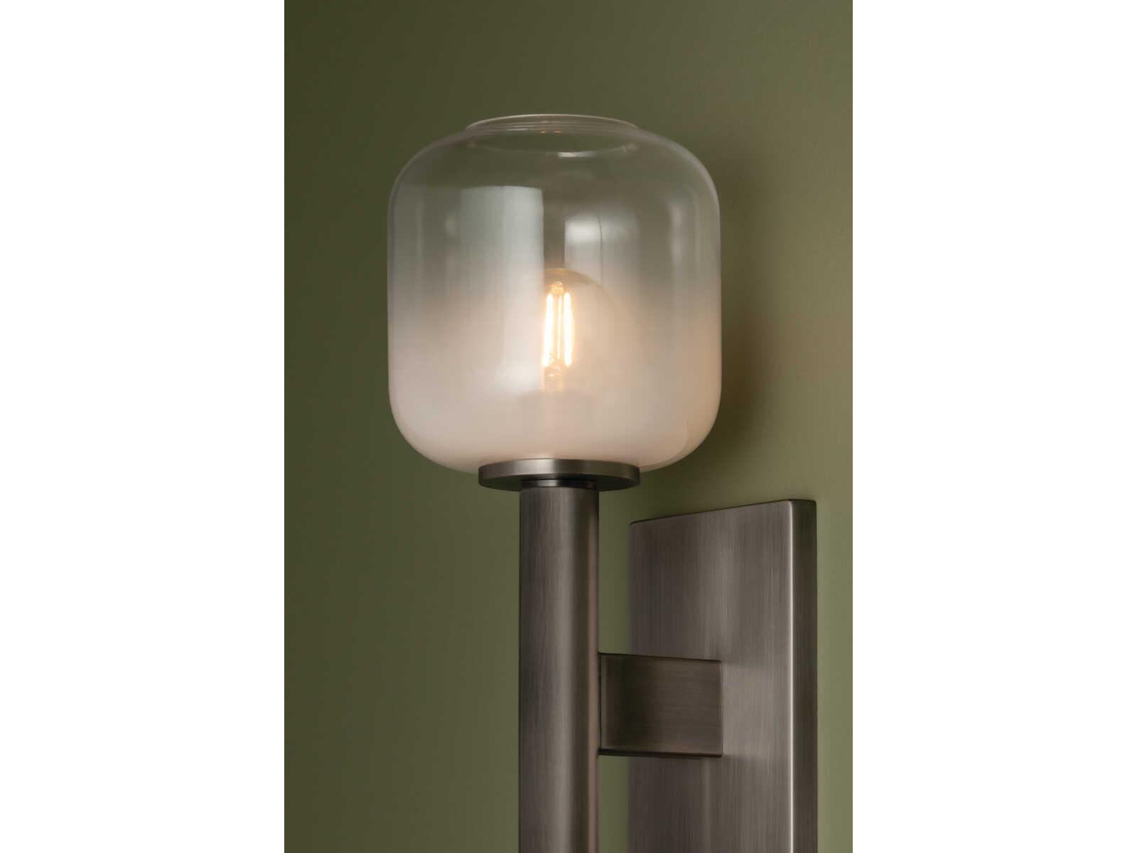 Troy Lighting Axton 1-Light Vintage Pewter Wall Sconce