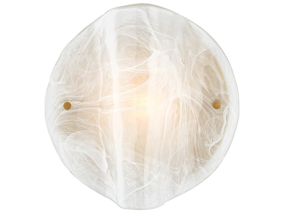 Troy Lighting Dale 1-Light Patina Brass Wall Sconce