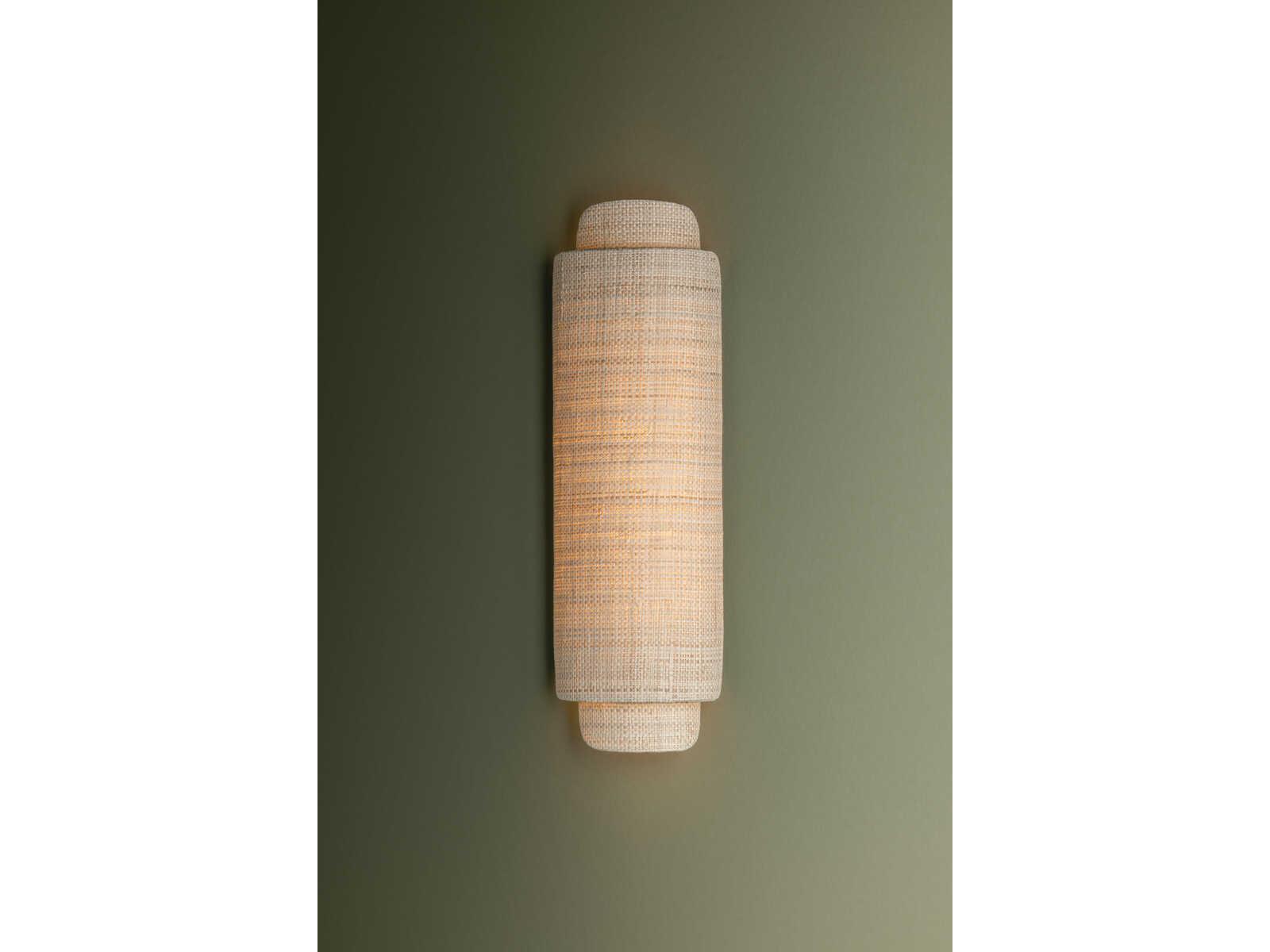 Troy Lighting Seldon 1-Light Vintage Gold Leaf Wall Sconce