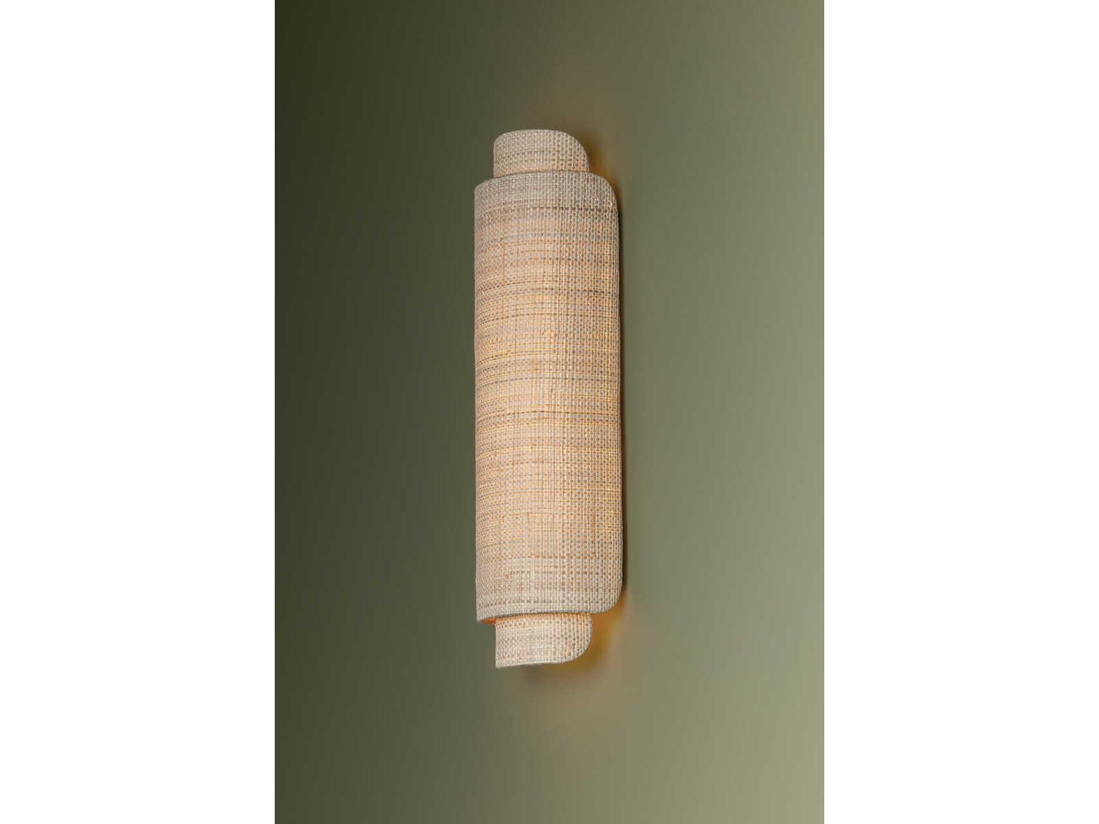 Troy Lighting Seldon 1-Light Vintage Gold Leaf Wall Sconce