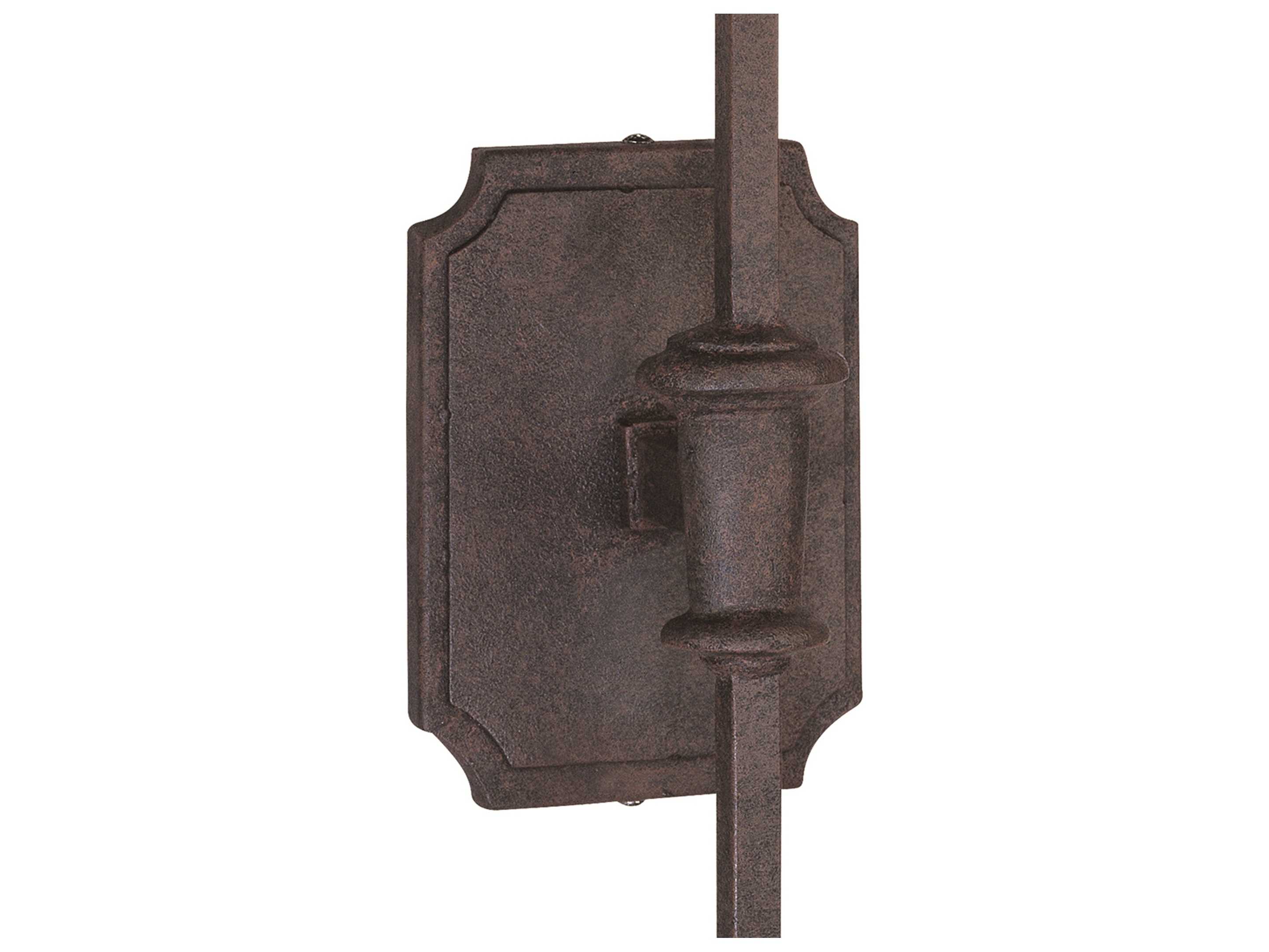 Troy Lighting La Brea 1-Light French Iron Black Wall Sconce