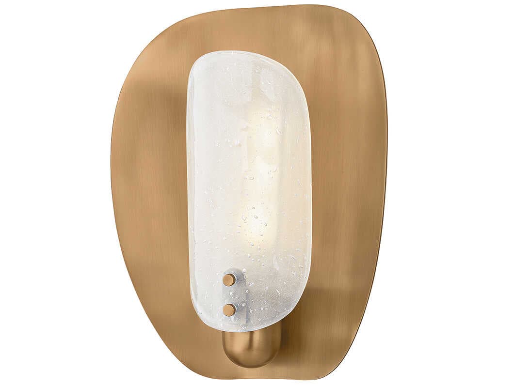 Troy Lighting Adler 1-Light Patina Brass Wall Sconce