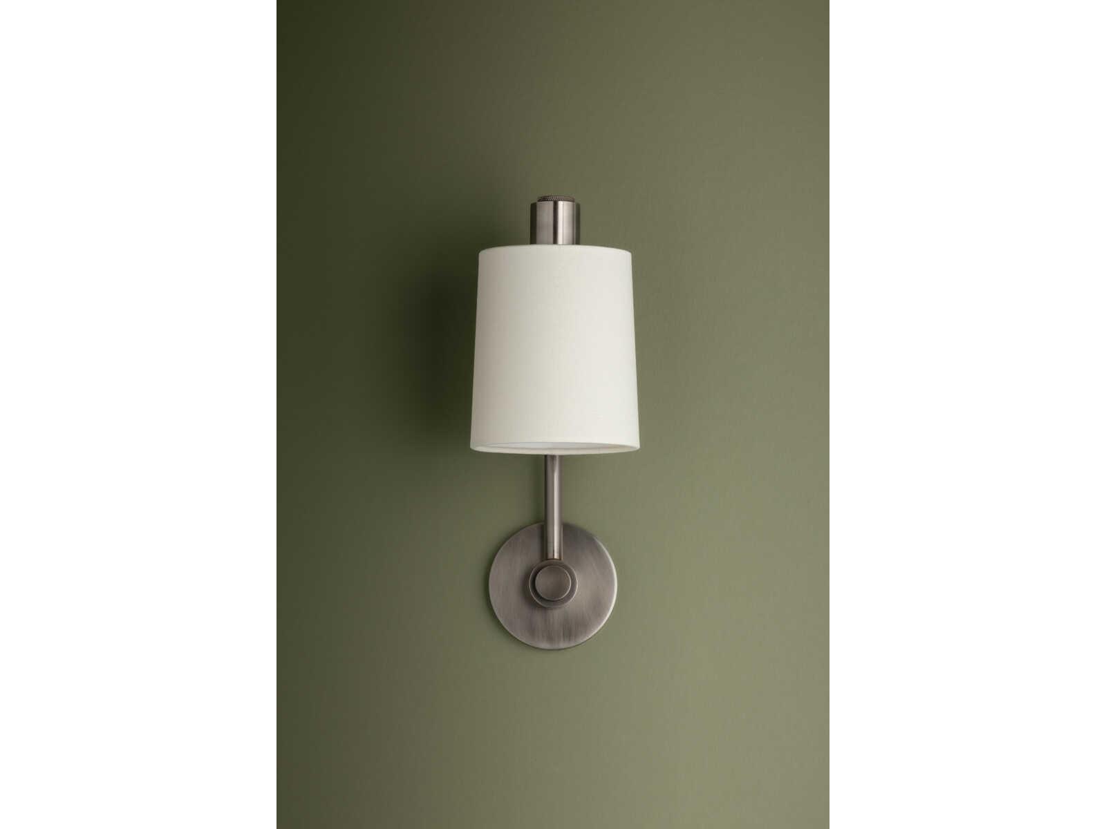 Troy Lighting Rigby 1-Light Vintage Pewter Wall Sconce