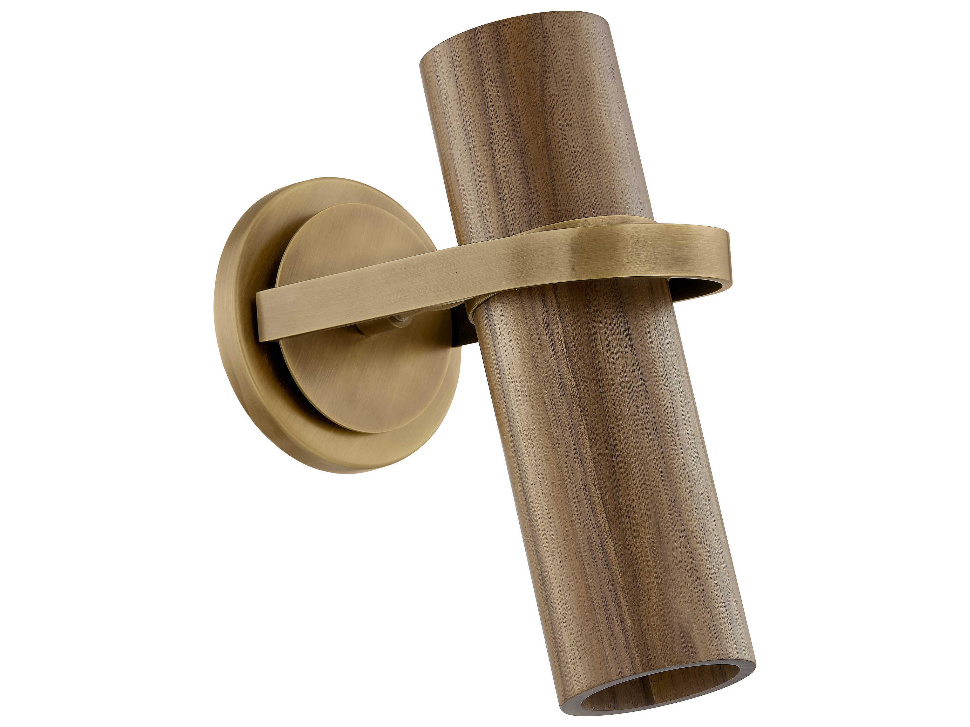 Troy Lighting Lennox 1-Light Patina Brass Wall Sconce