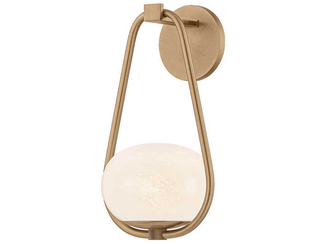 Troy Lighting Decker 1-Light Patina Brass Wall Sconce