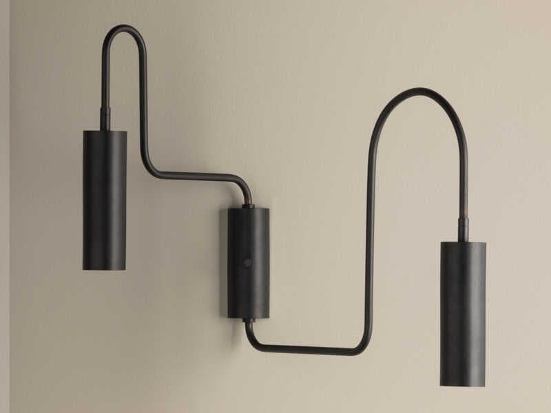 Troy Lighting Lark 2-Light Bronze Swing Wall Sconce