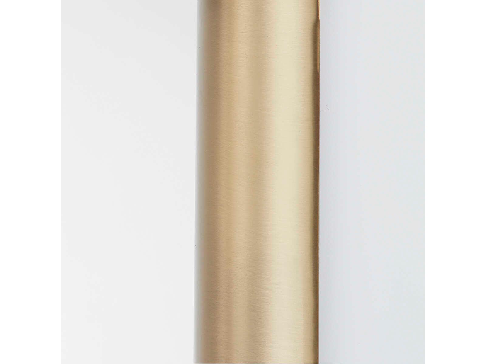 Troy Lighting Titus 1-Light Patina Brass Glass LED Wall Sconce