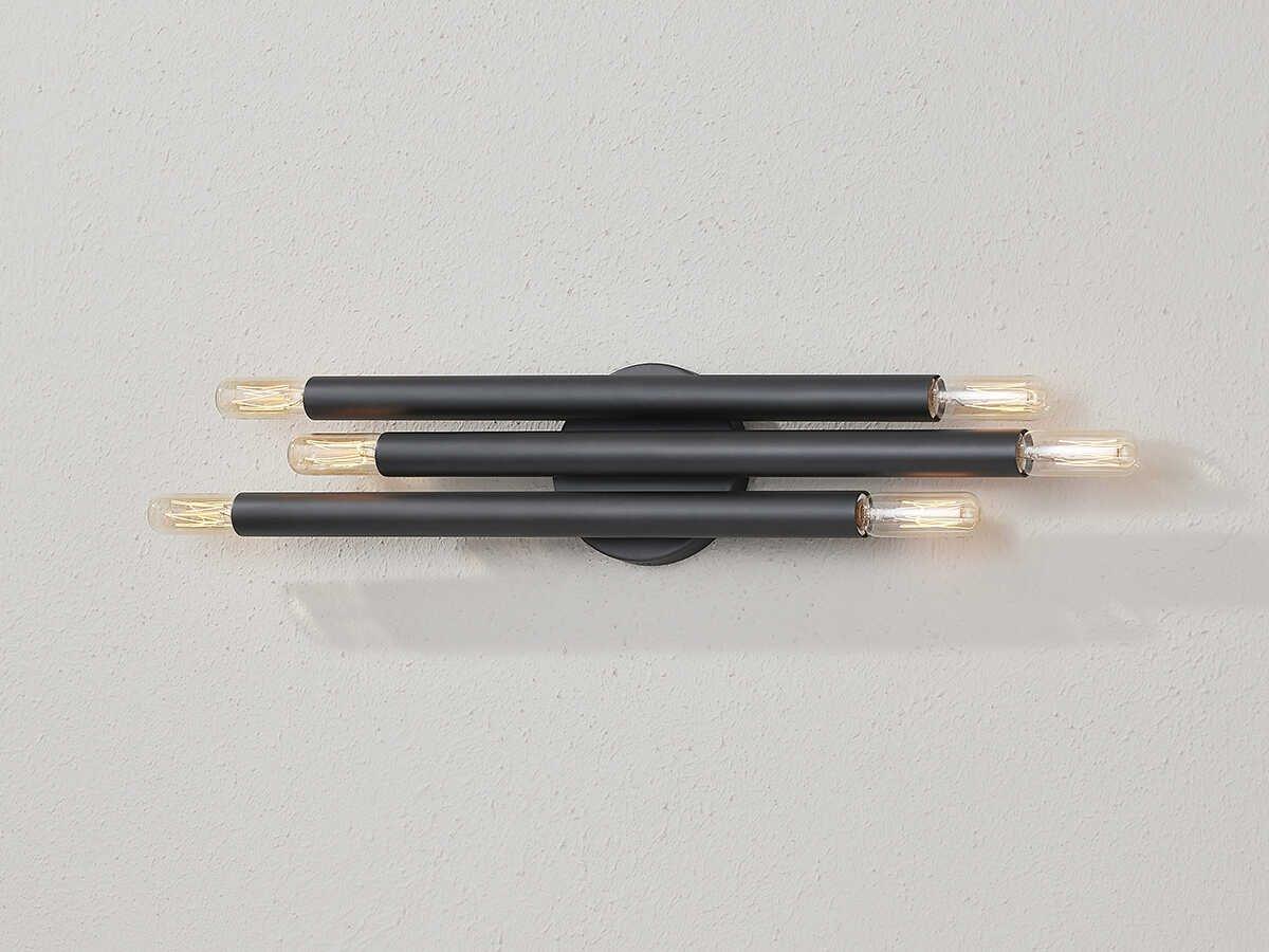 Troy Lighting Orland 6-Light Bronze Black Wall Sconce