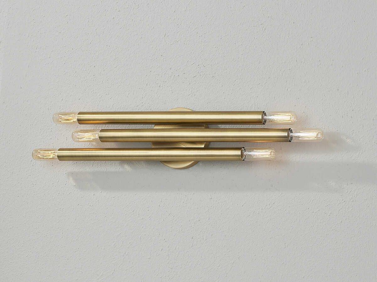 Troy Lighting Orland 6-Light Patina Brass Wall Sconce