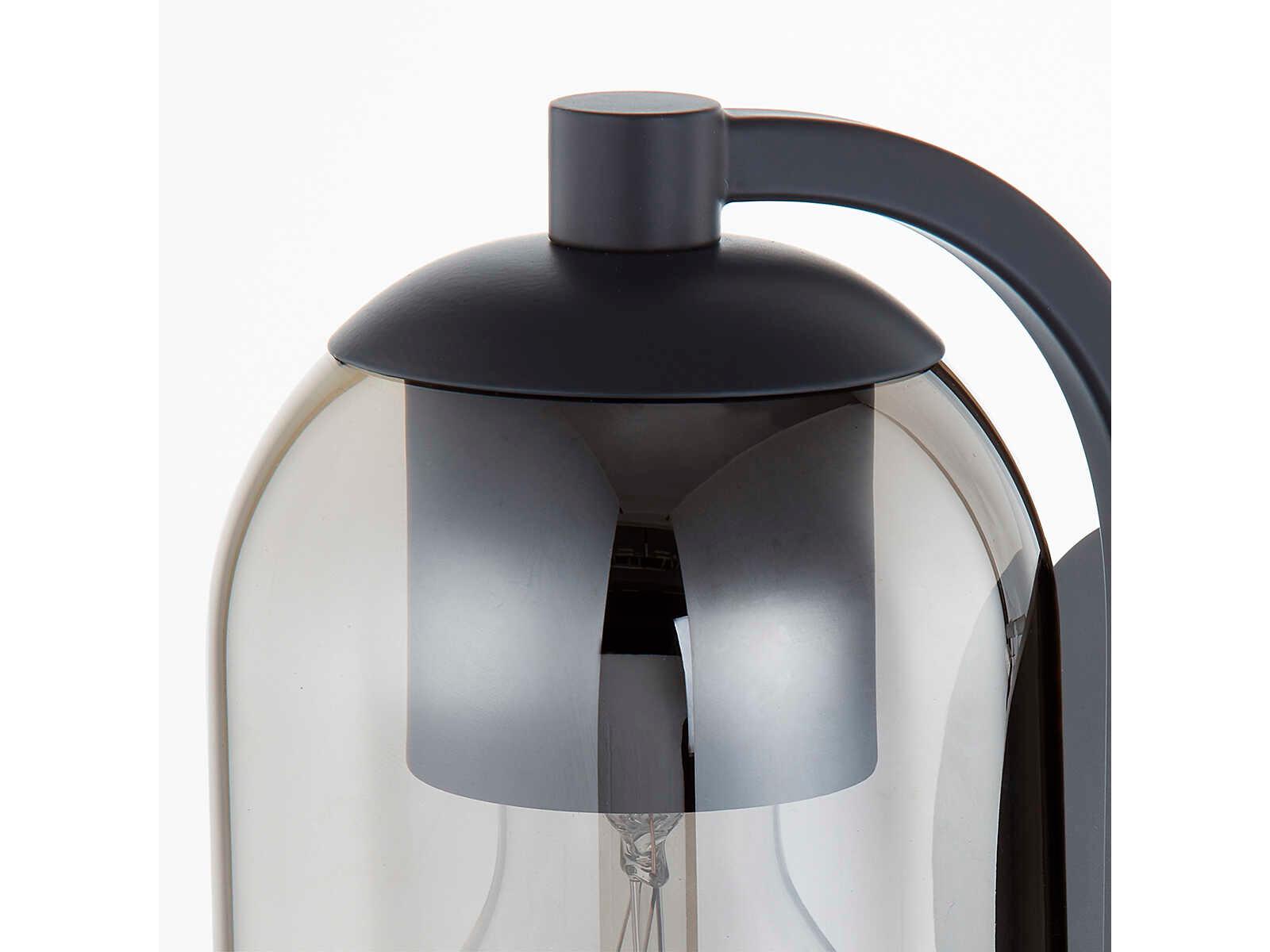 Troy Lighting Maverick 1-Light Soft Black Glass Wall Sconce