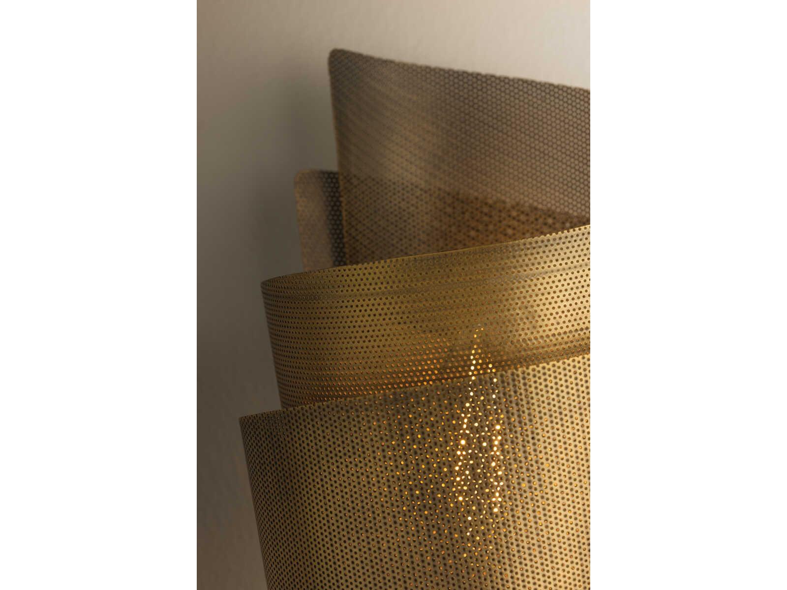 Troy Lighting Blaisdell 1-Light Patina Brass Wall Sconce